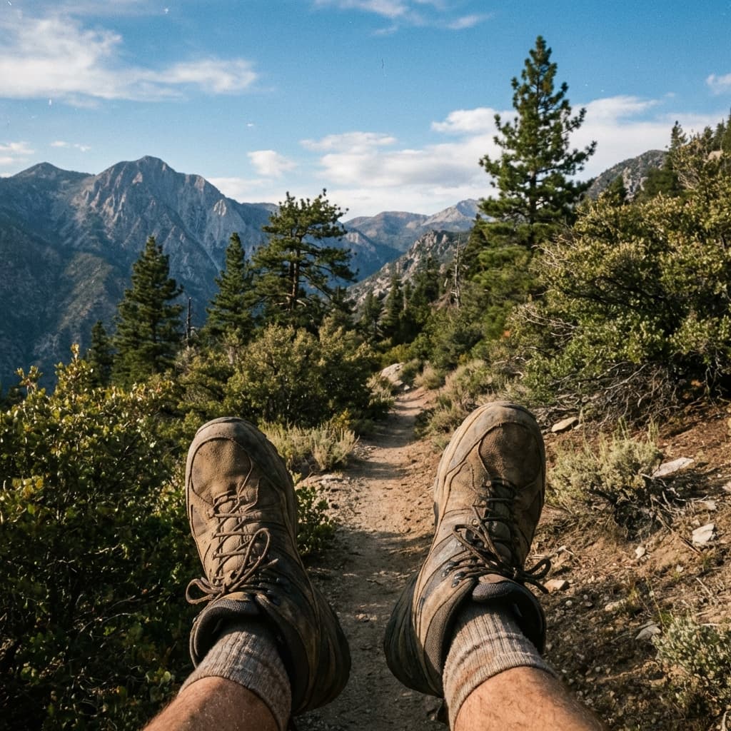 Chris Albin on the Pacific Crest Trail